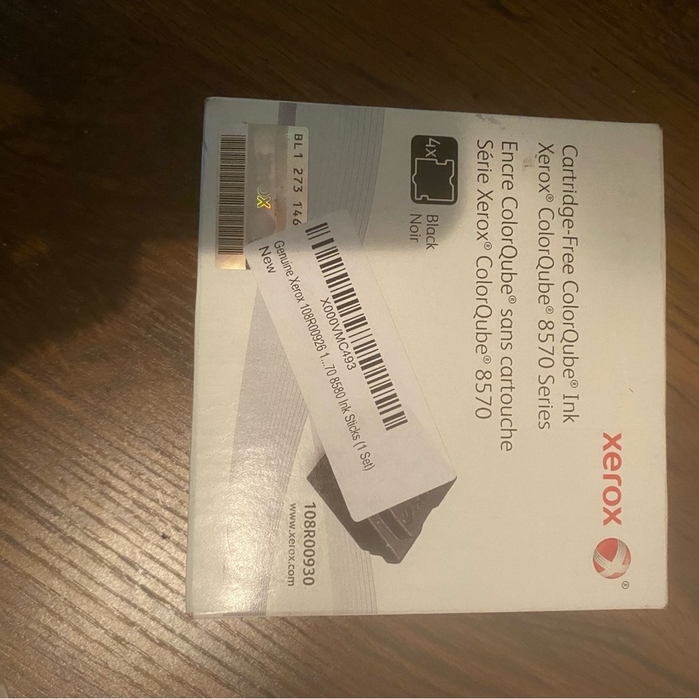 Xerox CartridgeFree ColorQube Black & Magenta Ink